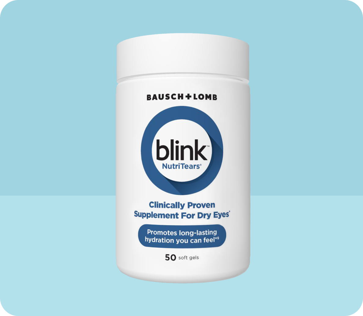 A bottle of Blink NutriTears
